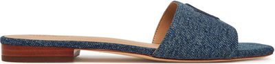 Klapki damskie na lato LAUREN RALPH LAUREN ze sklepu: MODIVO w kategorii: Klapki damskie - zdjęcie WP-EBWP-BKLVO-LN0_0000305343383