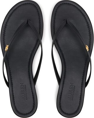 Klapki damskie na lato LAUREN RALPH LAUREN ze sklepu: MODIVO w kategorii: Klapki damskie - zdjęcie WP-EBWP-BKLVO-LN0_0000305343635