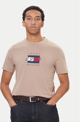 T-shirt męski w stylu młodzieżowym Tommy Hilfiger ze sklepu: MODIVO w kategorii: T-shirty męskie - zdjęcie WP-EBWP-BKLVO-LN0_0000305344076