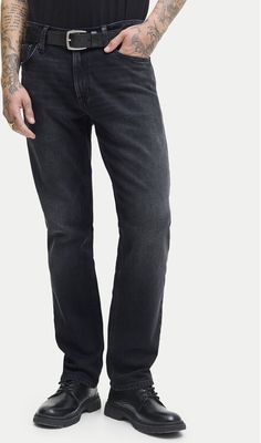 Jeansy męskie klasyczny jesienne Jack & Jones ze sklepu: MODIVO w kategorii: Jeansy męskie - zdjęcie WP-EBWP-BKLVO-LN0_0000305345837
