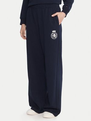 Spodnie damskie casual Tommy Hilfiger ze sklepu: MODIVO w kategorii: Spodnie damskie - zdjęcie WP-EBWP-BKLVO-LN0_0000305357748
