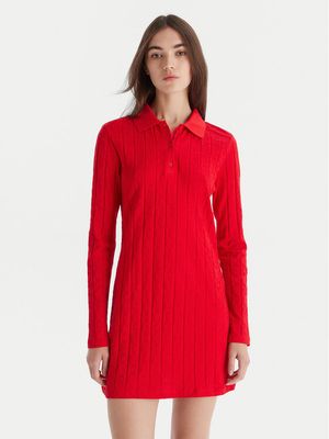 Sukienka casual na wiosnę Calvin Klein Jeans ze sklepu: MODIVO w kategorii: Sukienki - zdjęcie WP-EBWP-BKLVO-LN0_0000305359865