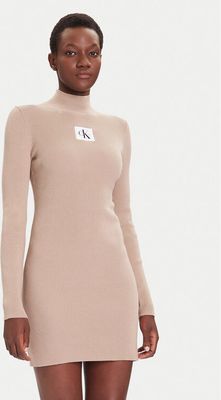 Sukienka casualowa Calvin Klein Jeans ze sklepu: MODIVO w kategorii: Sukienki - zdjęcie WP-EBWP-BKLVO-LN0_0000305359919