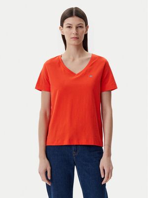 Gant - Bluzka damska casual wiosenna ze sklepu: MODIVO w kategorii: Bluzki damskie - zdjęcie WP-EBWP-BKLVO-LN0_0000305367143