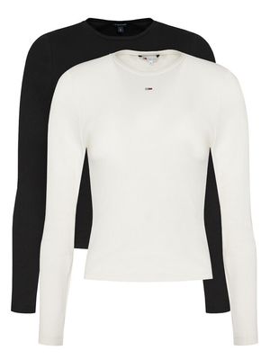 Bluzka damska na zimę Tommy Jeans ze sklepu: MODIVO w kategorii: Bluzki damskie - zdjęcie WP-EBWP-BKLVO-LN0_0000305374196