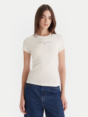 Bluzka damska letnia Tommy Jeans ze sklepu: MODIVO w kategorii: Bluzki damskie - zdjęcie WP-EBWP-BKLVO-LN0_0000305374257