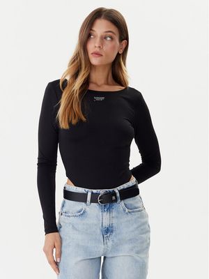 Tommy Jeans - Bluzka damska jesienna ze sklepu: MODIVO w kategorii: Bluzki damskie - zdjęcie WP-EBWP-BKLVO-LN0_0000305374271