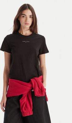 Bluzka damska na lato Tommy Jeans ze sklepu: MODIVO w kategorii: Bluzki damskie - zdjęcie WP-EBWP-BKLVO-LN0_0000305374295