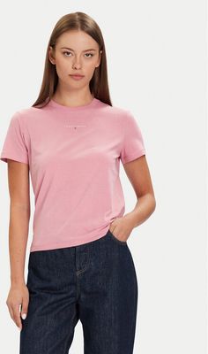 Bluzka damska na lato Tommy Jeans ze sklepu: MODIVO w kategorii: Bluzki damskie - zdjęcie WP-EBWP-BKLVO-LN0_0000305374318