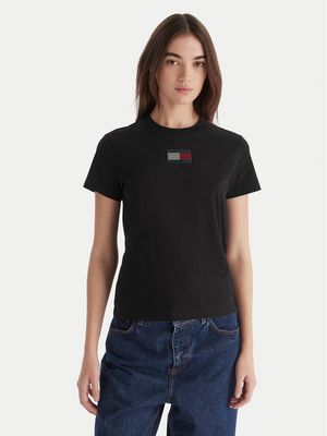 Bluzka damska casual Tommy Jeans ze sklepu: MODIVO w kategorii: Bluzki damskie - zdjęcie WP-EBWP-BKLVO-LN0_0000305374325
