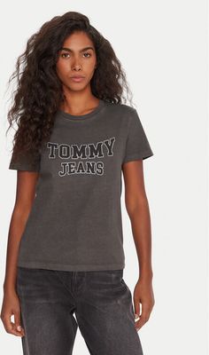 Tommy Jeans - Bluzka damska na lato ze sklepu: MODIVO w kategorii: Bluzki damskie - zdjęcie WP-EBWP-BKLVO-LN0_0000305374363