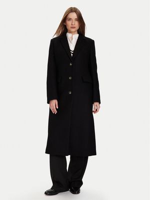 Płaszcz damski casual Tommy Hilfiger ze sklepu: MODIVO w kategorii: Płaszcze damskie - zdjęcie WP-EBWP-BKLVO-LN0_0000305375926