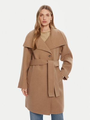 Calvin Klein - Płaszcz damski jesienny ze sklepu: MODIVO w kategorii: Płaszcze damskie - zdjęcie WP-EBWP-BKLVO-LN0_0000305379610