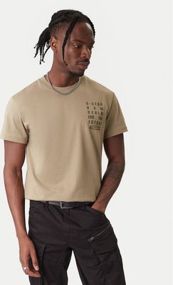 T-shirt męski wiosenny casual G-Star Raw ze sklepu: MODIVO w kategorii: T-shirty męskie - zdjęcie WP-EBWP-BKLVO-LN0_0000305382450