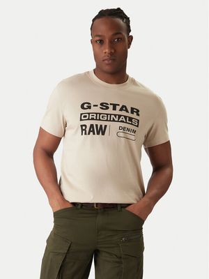 G-Star Raw - T-shirt męski ze sklepu: MODIVO w kategorii: T-shirty męskie - zdjęcie WP-EBWP-BKLVO-LN0_0000305382658