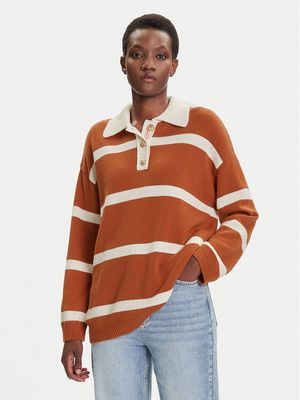 Sweter damski w stylu młodzieżowym Gant ze sklepu: MODIVO w kategorii: Swetry damskie - zdjęcie WP-EBWP-BKLVO-LN0_0000305406262