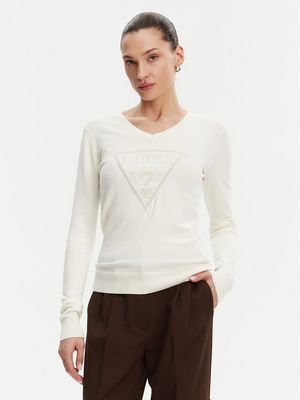 Sweter damski na zimę Guess ze sklepu: MODIVO w kategorii: Swetry damskie - zdjęcie WP-EBWP-BKLVO-LN0_0000305417114