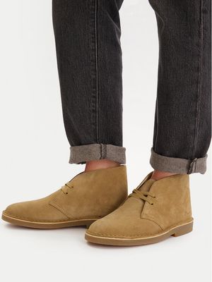 Botki jesienne Clarks ze sklepu: MODIVO w kategorii: Botki - zdjęcie WP-EBWP-BKLVO-LN0_0000305418227