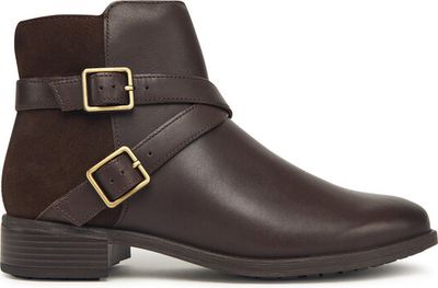 Botki jesienne Clarks ze sklepu: MODIVO w kategorii: Botki - zdjęcie WP-EBWP-BKLVO-LN0_0000305418296