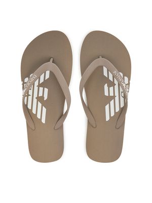 Klapki damskie na lato Emporio Armani ze sklepu: MODIVO w kategorii: Klapki damskie - zdjęcie WP-EBWP-BKLVO-LN0_0000305419651