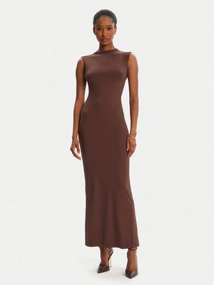 Sukienka dopasowana Bardot ze sklepu: MODIVO w kategorii: Sukienki - zdjęcie WP-EBWP-BKLVO-LN0_0000305420978