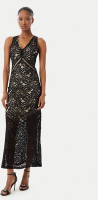 Sukienka wiosenna rozkloszowana Guess ze sklepu: MODIVO w kategorii: Sukienki - zdjęcie WP-EBWP-BKLVO-LN0_0000305435668