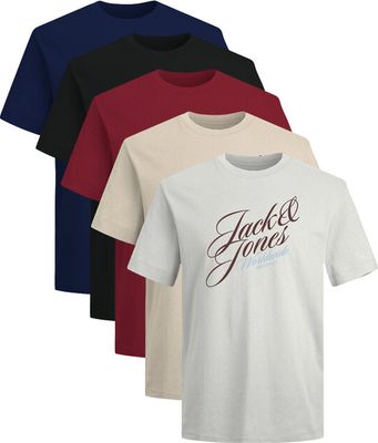 Jack & Jones - T-shirt męski młodzieżowy ze sklepu: MODIVO w kategorii: T-shirty męskie - zdjęcie WP-EBWP-BKLVO-LN0_0000305439161