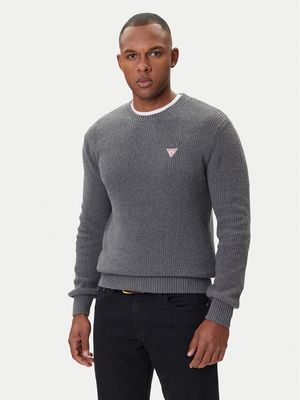 Sweter męski na wiosnę Guess ze sklepu: MODIVO w kategorii: Swetry męskie - zdjęcie WP-EBWP-BKLVO-LN0_0000305455406