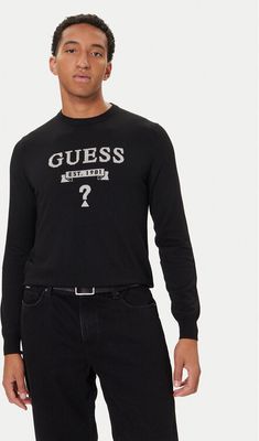 Guess - Sweter męski jesienny ze sklepu: MODIVO w kategorii: Swetry męskie - zdjęcie WP-EBWP-BKLVO-LN0_0000305456847