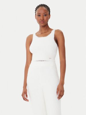 Guess - Bluzka damska gładka ze sklepu: MODIVO w kategorii: Bluzki damskie - zdjęcie WP-EBWP-BKLVO-LN0_0000305457417
