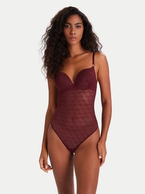 Body damskie na lato Guess ze sklepu: MODIVO w kategorii: Body damskie - zdjęcie WP-EBWP-BKLVO-LN0_0000305457639