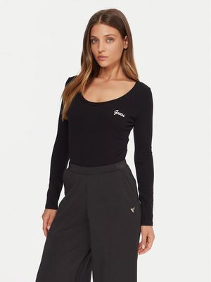 Bluzka damska na lato Guess ze sklepu: MODIVO w kategorii: Bluzki damskie - zdjęcie WP-EBWP-BKLVO-LN0_0000305460295