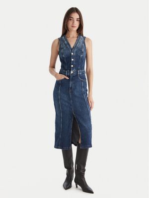 Sukienka casual Guess ze sklepu: MODIVO w kategorii: Sukienki - zdjęcie WP-EBWP-BKLVO-LN0_0000305461773