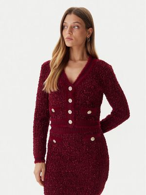 Guess - Sweter damski jesienny ze sklepu: MODIVO w kategorii: Swetry damskie - zdjęcie WP-EBWP-BKLVO-LN0_0000305463814