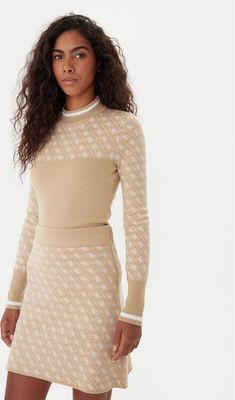 Sweter damski na jesień Guess ze sklepu: MODIVO w kategorii: Swetry damskie - zdjęcie WP-EBWP-BKLVO-LN0_0000305465146