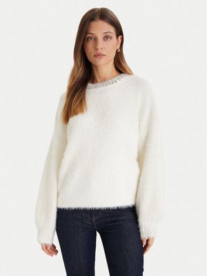 Sweter damski jesienny Guess ze sklepu: MODIVO w kategorii: Swetry damskie - zdjęcie WP-EBWP-BKLVO-LN0_0000305465313