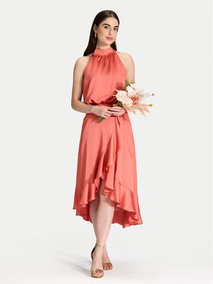 Sukienka elegancka Swing ze sklepu: MODIVO w kategorii: Sukienki - zdjęcie WP-EBWP-BKLVO-LN0_0000305468758