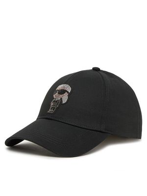 Czapka z daszkiem damska casual Karl Lagerfeld ze sklepu: MODIVO w kategorii: Czapki z daszkiem damskie - zdjęcie WP-EBWP-BKLVO-LN0_0000305477033
