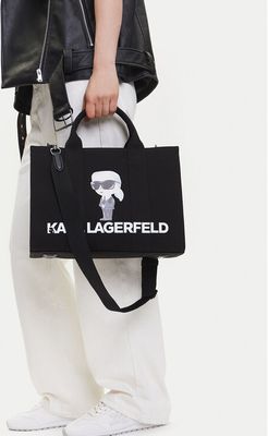 Shopper bag w nadruki Karl Lagerfeld ze sklepu: MODIVO w kategorii: Torby Shopper bag - zdjęcie WP-EBWP-BKLVO-LN0_0000305477125