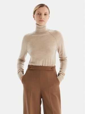 Sweter damski casual na zimę BOSS ze sklepu: MODIVO w kategorii: Swetry damskie - zdjęcie WP-EBWP-BKLVO-LN0_0000305477934