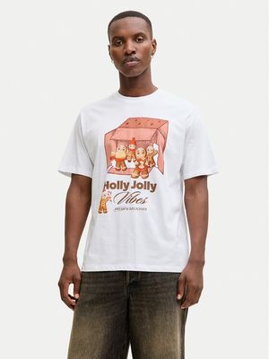 T-shirt męski Jack & Jones ze sklepu: MODIVO w kategorii: T-shirty męskie - zdjęcie WP-EBWP-BKLVO-LN0_0000305488336