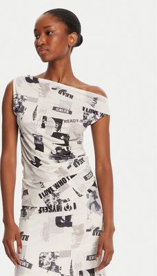 Desigual - Bluzka damska na wiosnę ze sklepu: MODIVO w kategorii: Bluzki damskie - zdjęcie WP-EBWP-BKLVO-LN0_0000305491749
