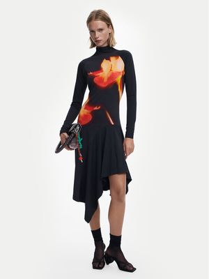 Sukienka Desigual ze sklepu: MODIVO w kategorii: Sukienki - zdjęcie WP-EBWP-BKLVO-LN0_0000305498441
