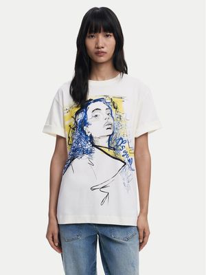 Bluzka damska Desigual ze sklepu: MODIVO w kategorii: Bluzki damskie - zdjęcie WP-EBWP-BKLVO-LN0_0000305498533