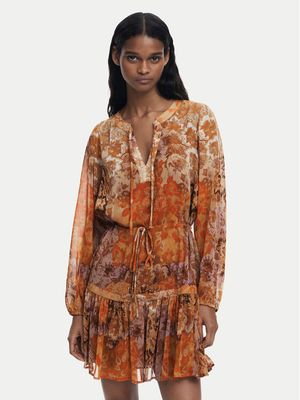 Sukienka Desigual ze sklepu: MODIVO w kategorii: Sukienki - zdjęcie WP-EBWP-BKLVO-LN0_0000305498632