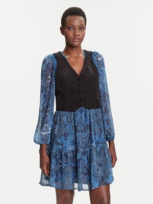 Sukienka Desigual ze sklepu: MODIVO w kategorii: Sukienki - zdjęcie WP-EBWP-BKLVO-LN0_0000305498663