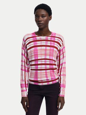 Sweter damski Desigual ze sklepu: MODIVO w kategorii: Swetry damskie - zdjęcie WP-EBWP-BKLVO-LN0_0000305498748