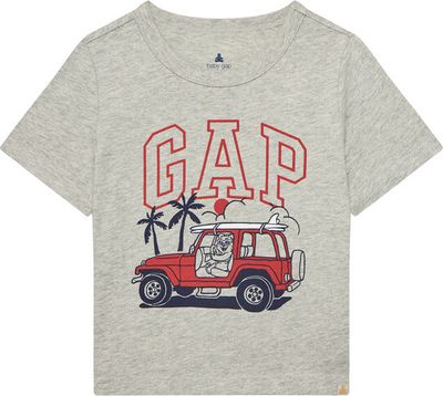 T-shirt chłopięce Gap ze sklepu: MODIVO w kategorii: T-shirty chłopięce - zdjęcie WP-EBWP-BKLVO-LN0_0000305501806