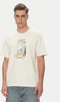 T-shirt męski w stylu młodzieżowym Jack & Jones ze sklepu: MODIVO w kategorii: T-shirty męskie - zdjęcie WP-EBWP-BKLVO-LN0_0000305505088