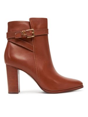 Botki jesienne LAUREN RALPH LAUREN ze sklepu: MODIVO w kategorii: Botki - zdjęcie WP-EBWP-BKLVO-LN0_0000305508836